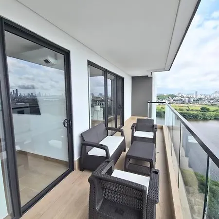 Apartamento Hermosa Vista Al Mar Y La Ciudad *